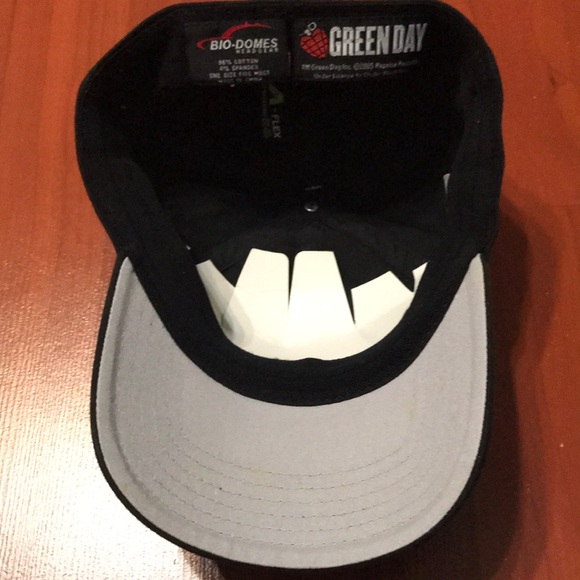 “GREENDAY GRENADE PATCH LOGO” Fitted Cap/Hat - Picture 7 of 10